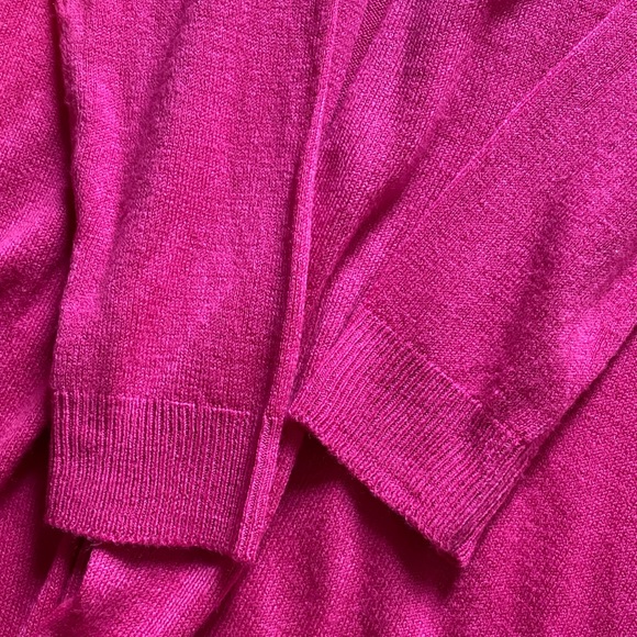 Super soft cardigan, fuchsia colour - Picture 6 of 6